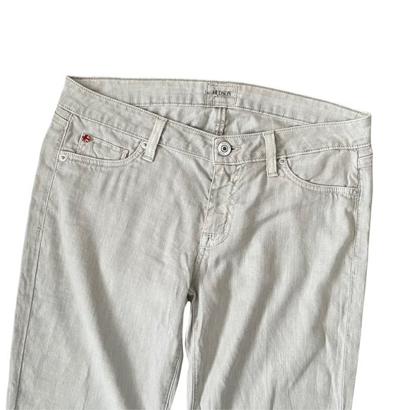 Hudson Jeans linen in Light Tan - Picture 4 of 6